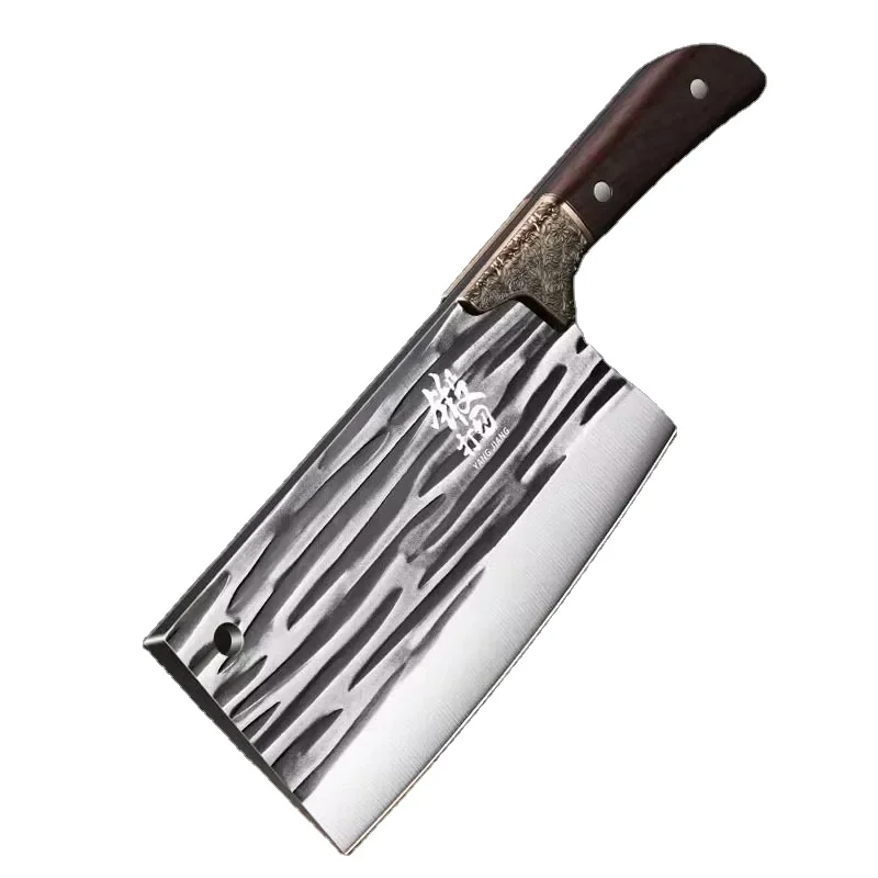 7.72 in Stainless Steel Forged Knife Necessary Slicing Knife Kitchen Cleaver Knife