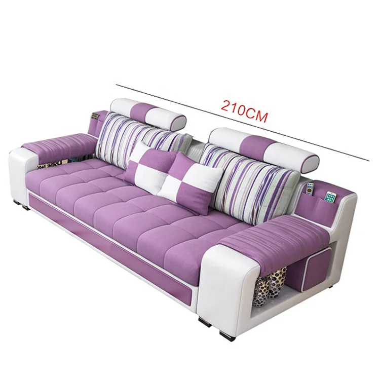 
Factory wholesale European style washable living room fabric U shaped sectional sofa set 