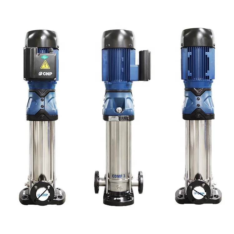 Manufacturer CNP CDMF1 50HZ High Pressure Stainless Steel Vertical Multistage Centrifugal Booster Electric Water Pump