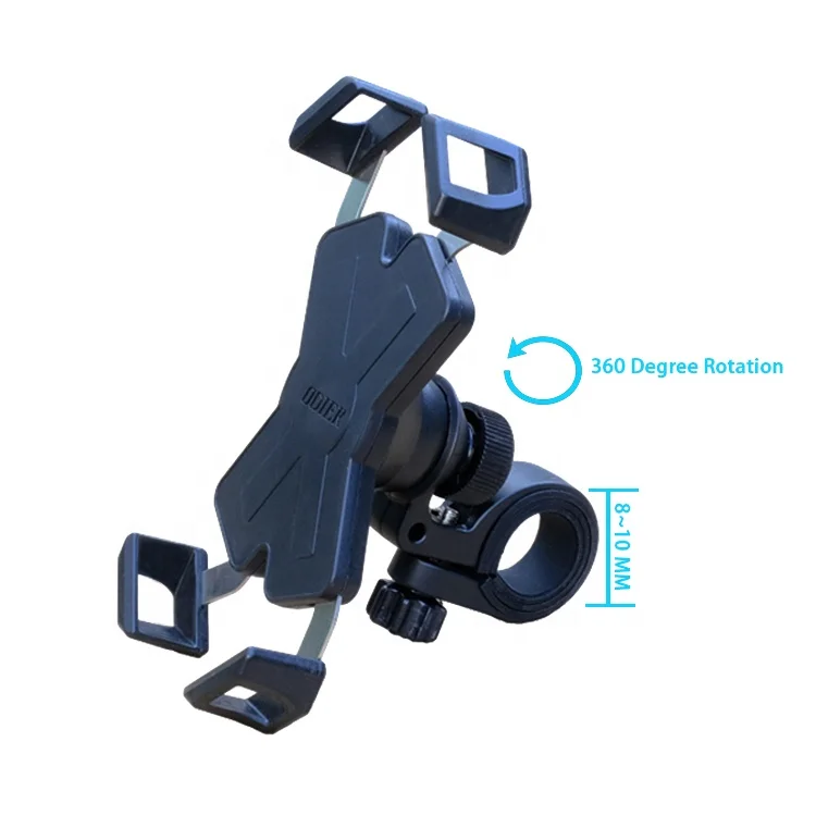 ODIER 2023 new design smartphone mount for bicycle motorcycle scooter electric vehicles handlebar rear view mirror