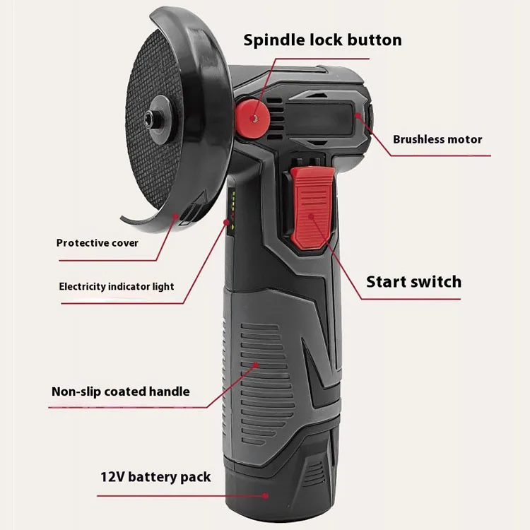 Factory Direct Sales	wireless angle grinder	angle grinders in china	for large industrial production