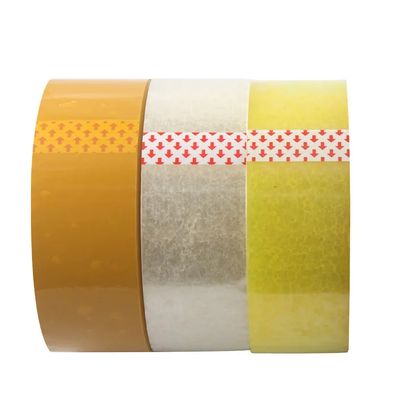 The most popular transparent yellow BOPP packing tape yellow tape