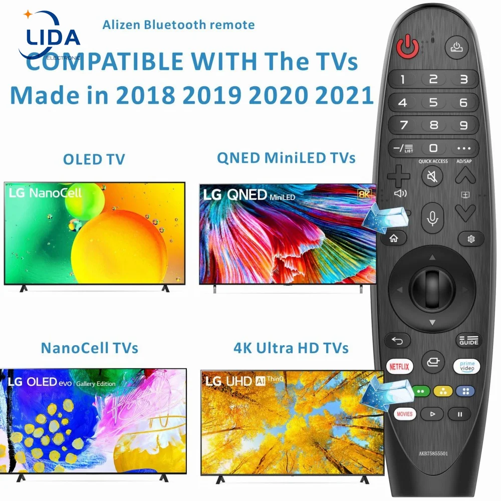 Topleo Voice Remote Control for 4K 8K Smart TVs AN-MR18BA MR19BA Voice universal magic tv an-mr20ga remote controls