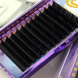 0.05 0.07 L L+ LC LD M curl 20mm individual lash extension lash trays faux mink cashmere volume eyelash extension lash trays