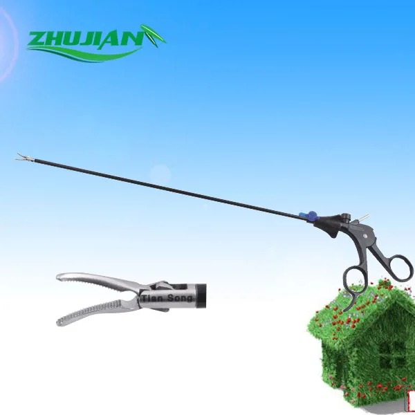 New model single port laparoscope needle holder laparoscopy needle holder 5mmx400mm laparoscopic needle holder for surgical