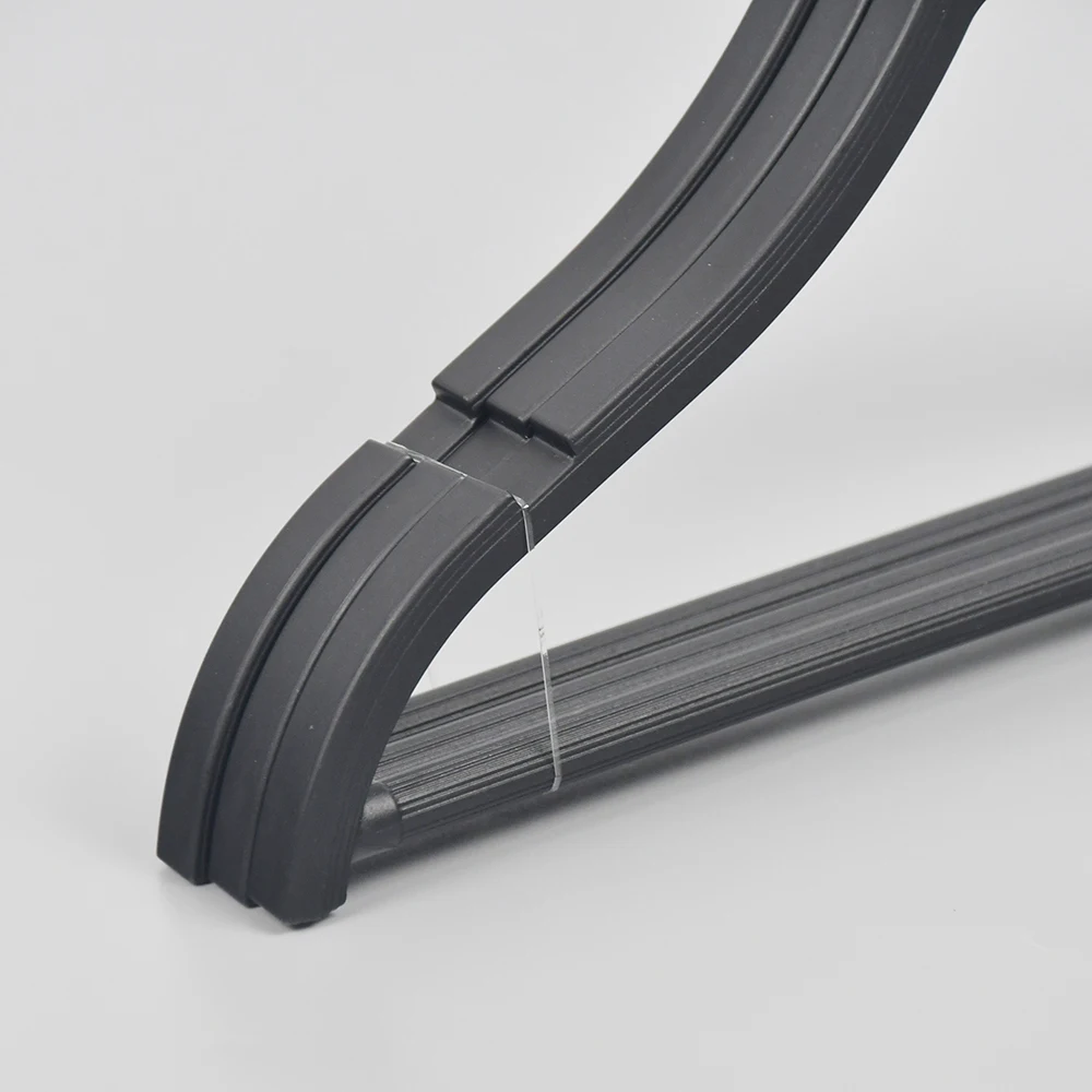 Sample Free Zara style wholesale adult baby kids coat clothes plastic Hangers for shopping store