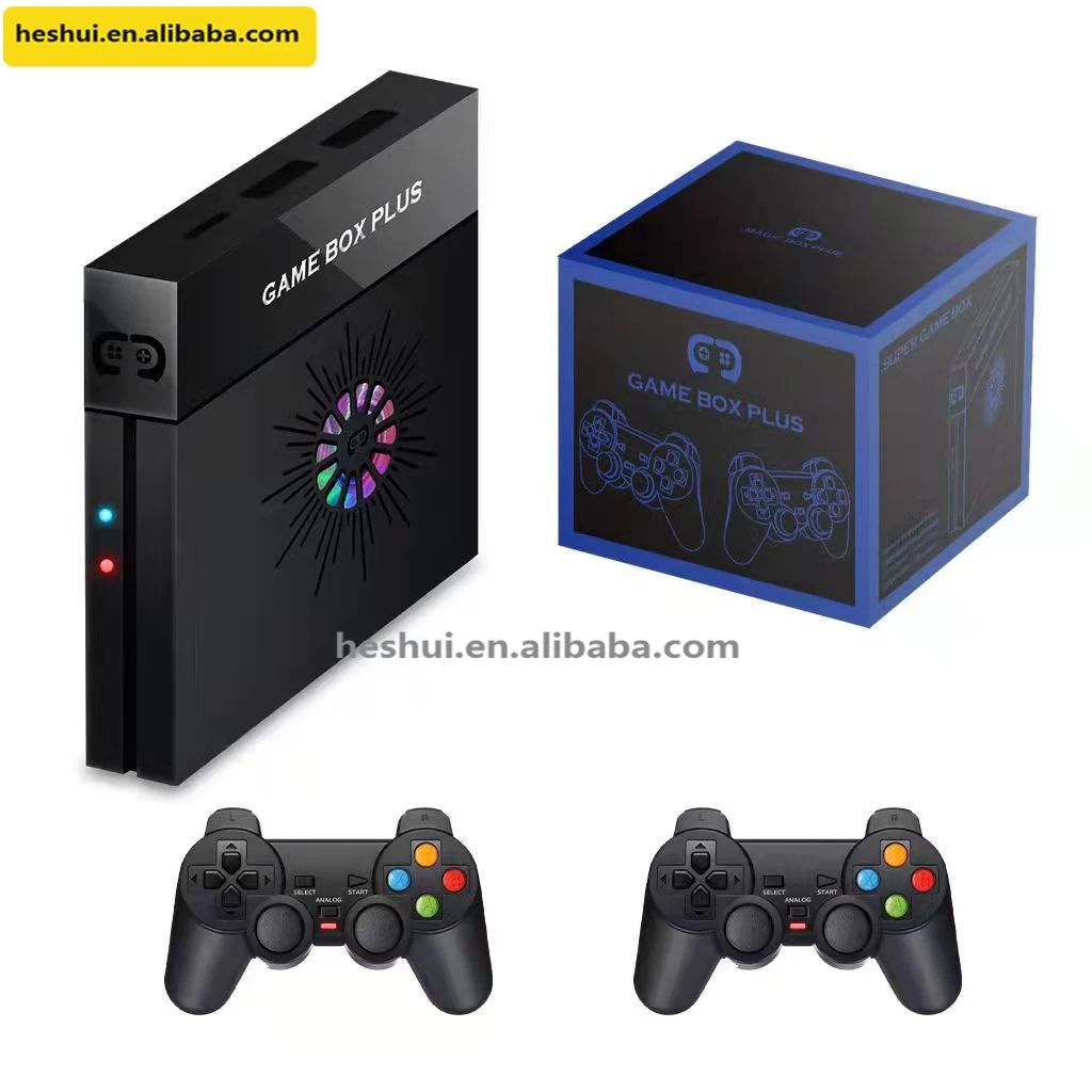 High-quality X6 Super Game Box Plus 4K HD Output TV Retro Video Game Console  64GB/ 128GB Gamebox Video Game Console For PSP