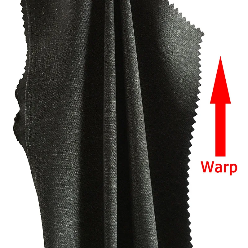 Nylon Polyester Melange Double Layers Twill 4-Way Stretch Fabric For Hoodie Pants And Sports Jackets