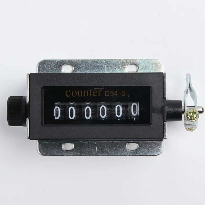 Factory Direct Supplying D94-S 0-999999 6 Digital Mechanical Pulling Counter