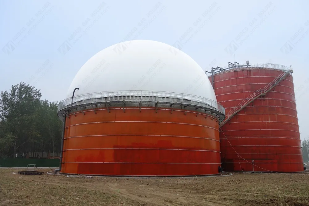 Gas Ballon Biogas Bag For Biogas Waste Treatment Project