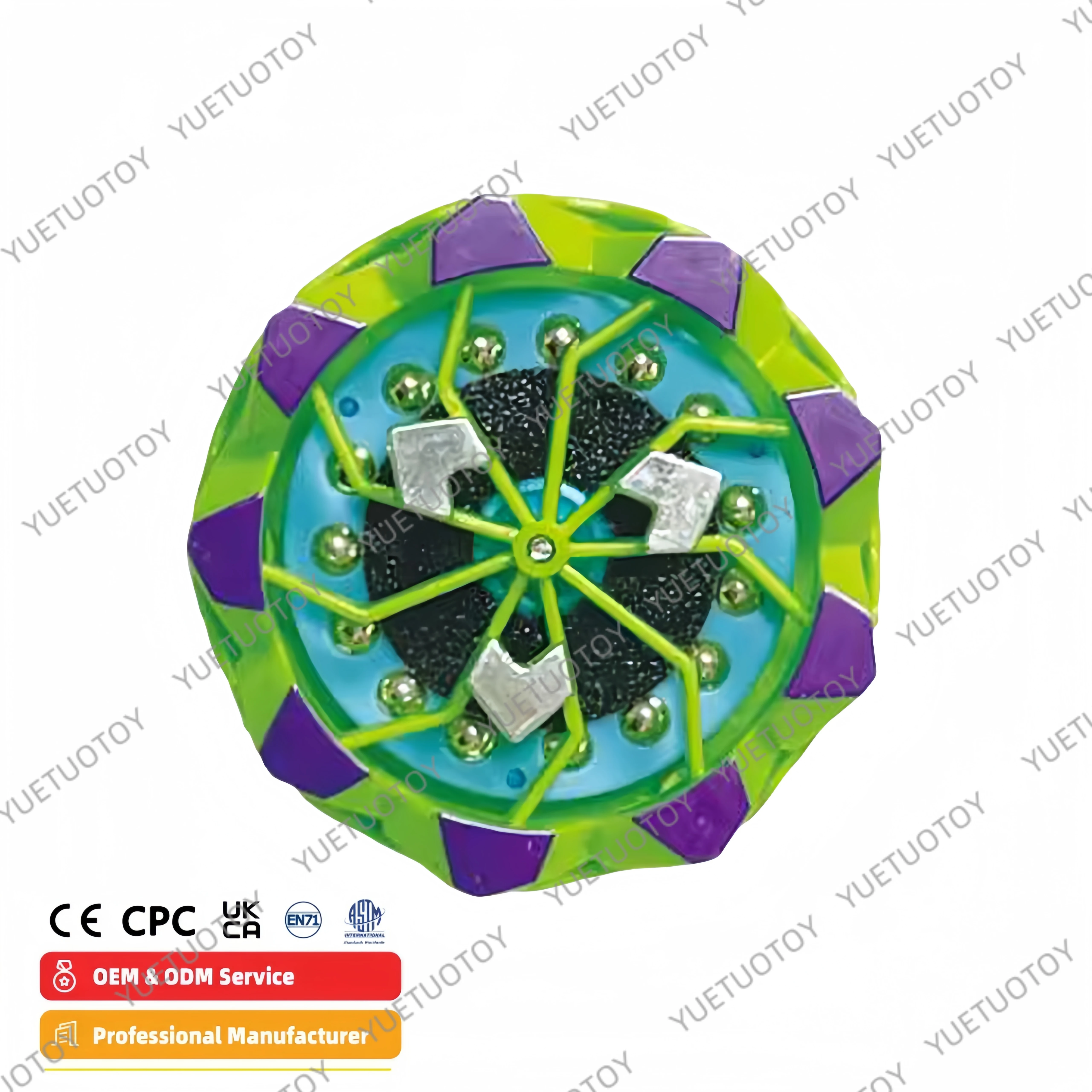 Customized Wholesales 2024 newly style Sparklers hot sale gyro passion spark decompression gyro toy plastic fidget spinners