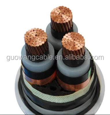 Power Hot Sales  Medium Voltage Copper Conductor XLPE Insulation PVC Sheath Power Cable