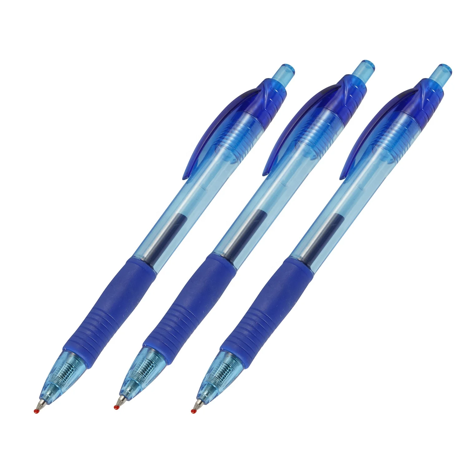 Wholesale cheap price China manufacturer OEM service promotional plastic pen custom logo office gel pens
