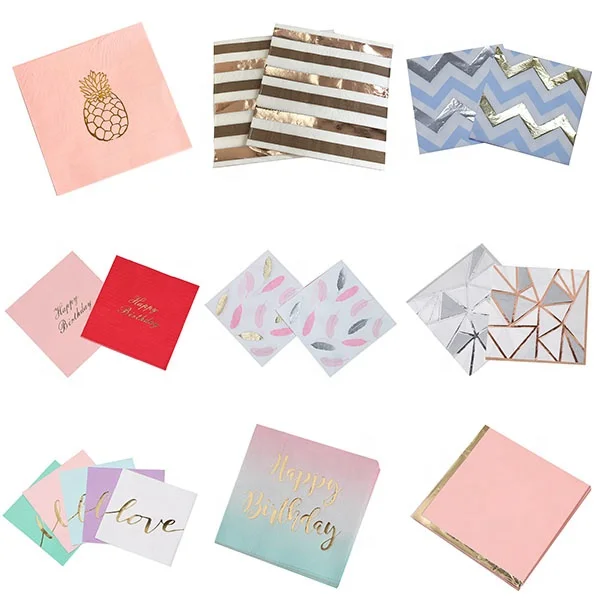 
Одноразовая салфетка для напитков в день рождения 