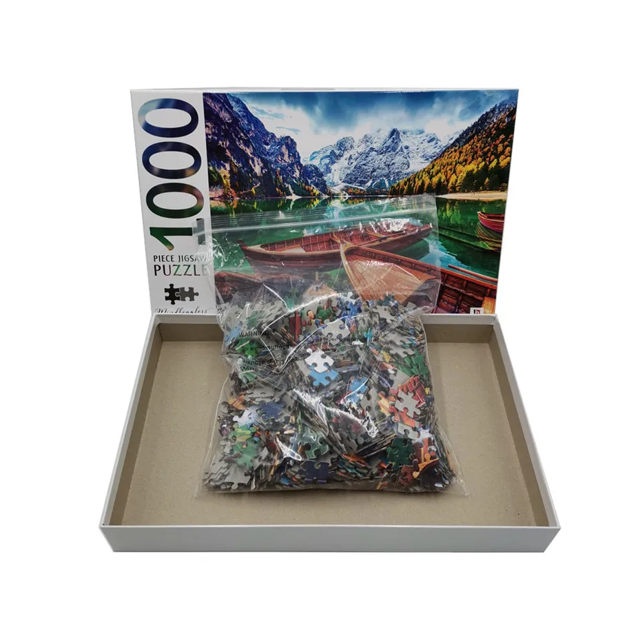 2021 Puzzle de juegos personalizados, 1000 Пазлы juegos de puzles