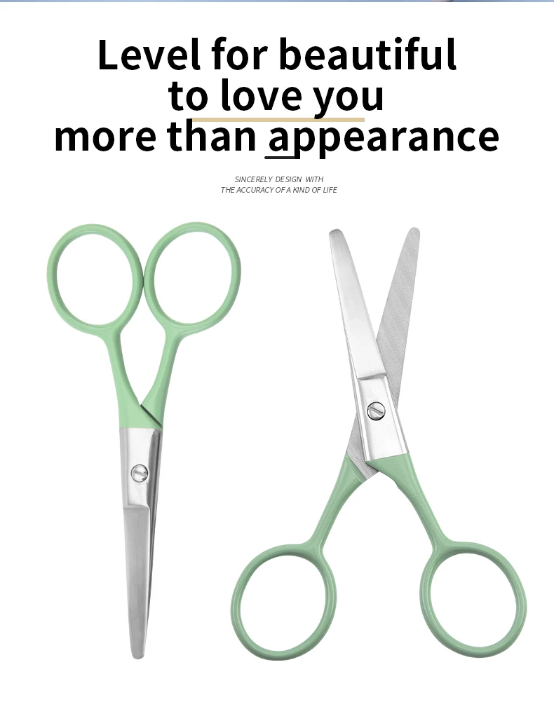 High Quality Best Selling Mini Nail Scissors High-End Beauty Tool with Sharp Blade Tip for Manicure and Cuticle Care