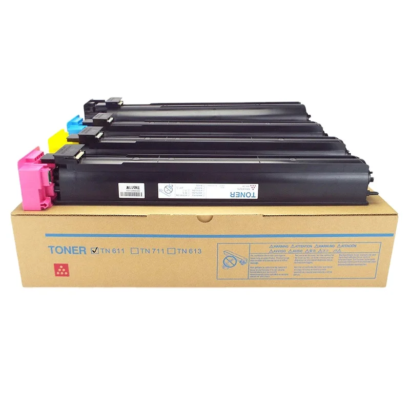 Совместимый с Amida TN611 картридж цветным тонером для Konica Minolta bizhub C451/C550/C650 серии