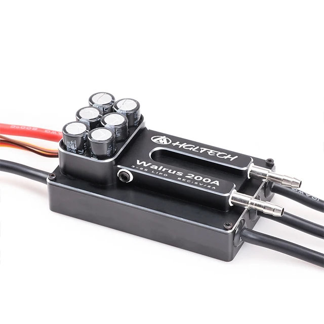 Хит продаж, 200A бесщеточный ESC IP68 Водонепроницаемый Полный водяной охладитель для доски для серфинга