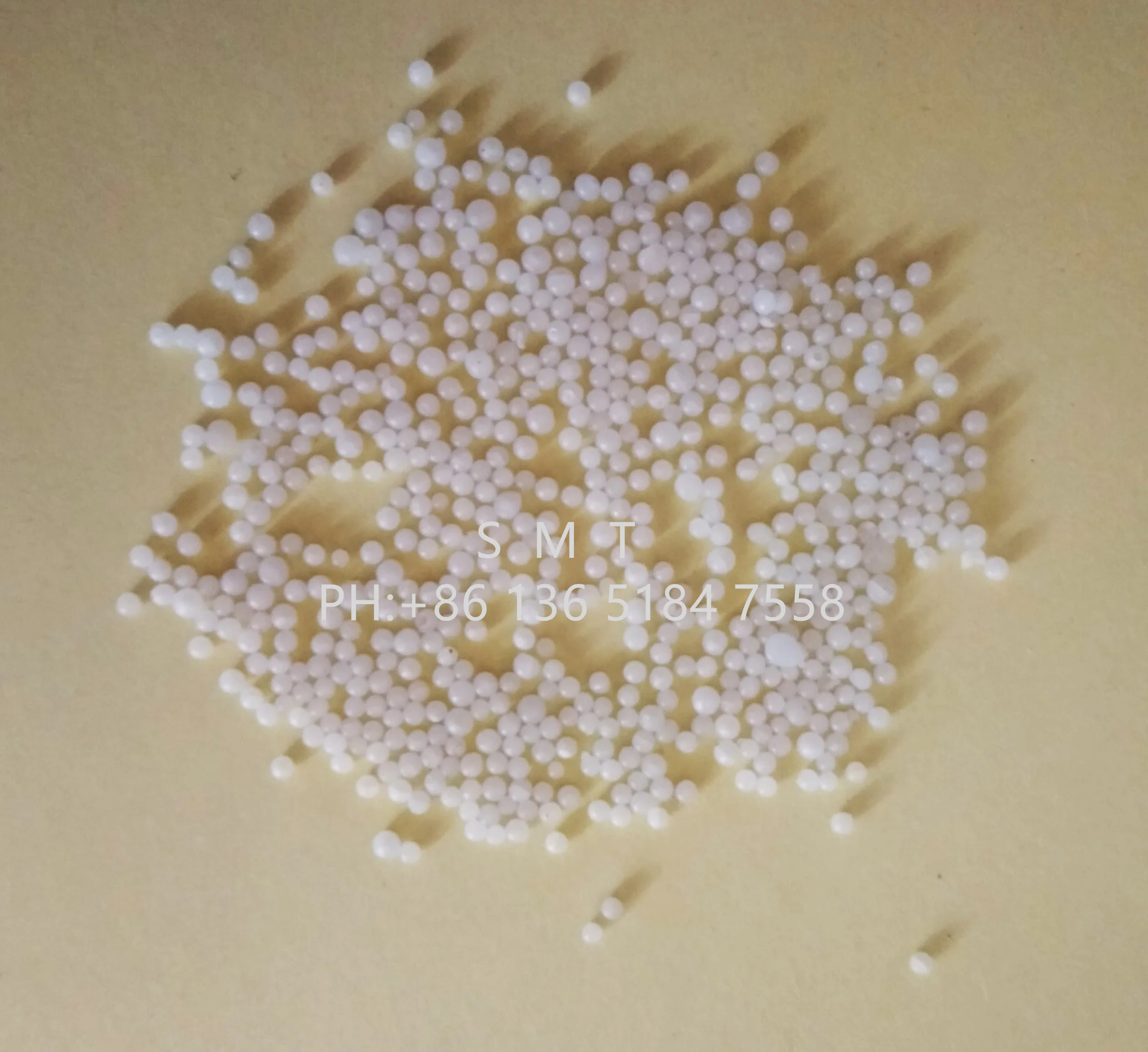 High quality aluminum casting Plunger piston lubricants granules white lube pellets