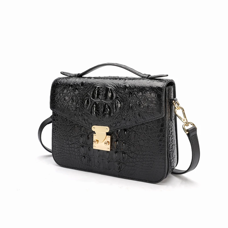 New crocodile handbags genuine alligator handbag crocodile leather bag please contact with us to get the lowest price