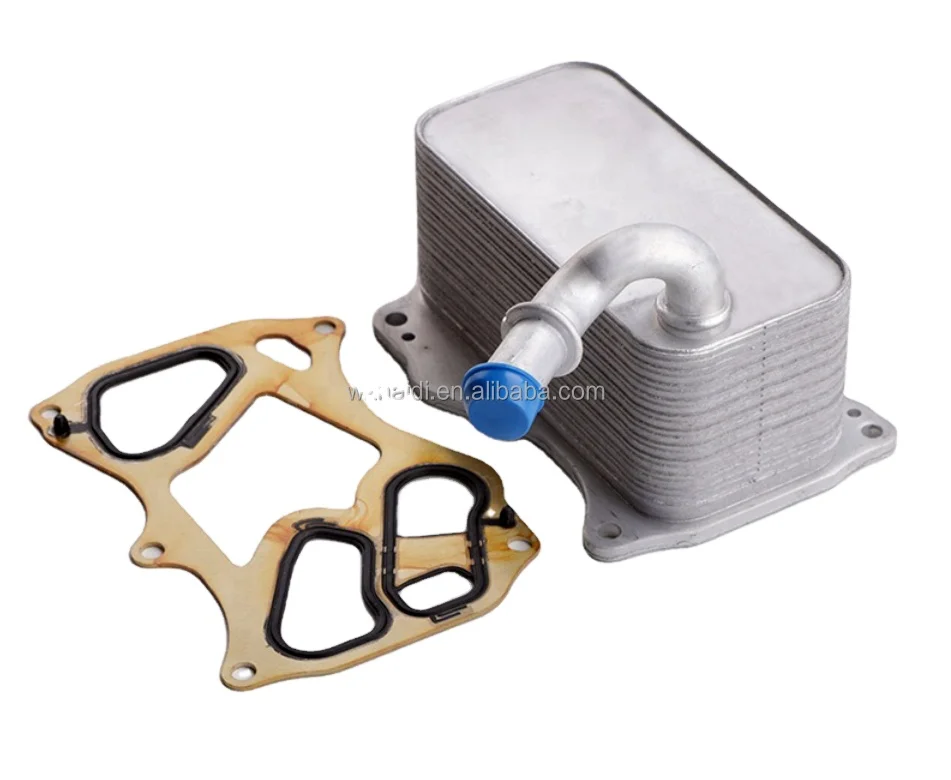 Aluminum Transmission Engine Oil Cooler Kit W/ Oil Filter Assembly for 2761880001