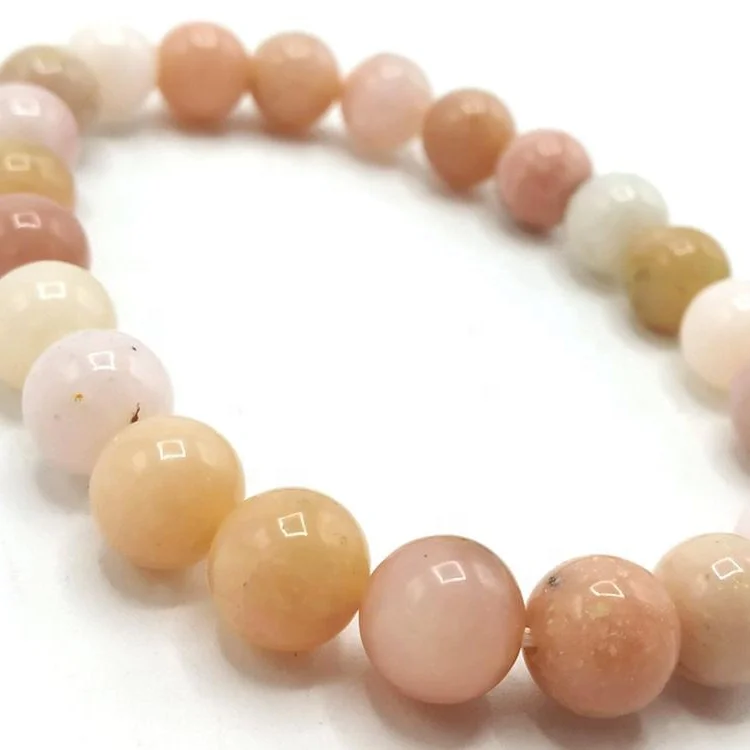Pink Opal Bracelet  for Sale | Wholesale Gemstone Bracelets | Crystals Bracelets Bulk