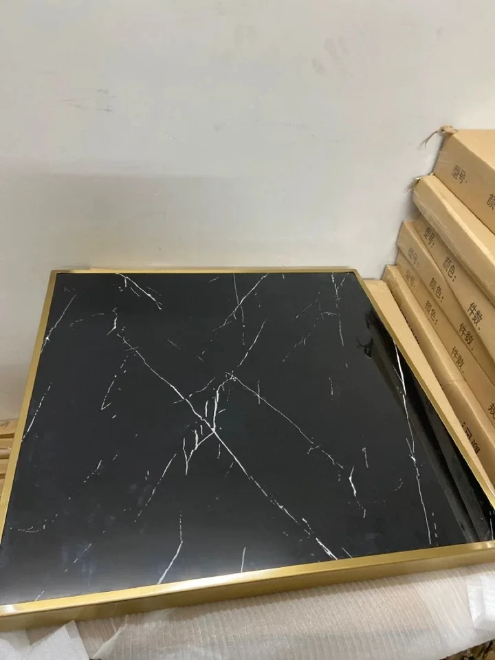 T-DT-A001 Modern light luxury simple negotiation dining table