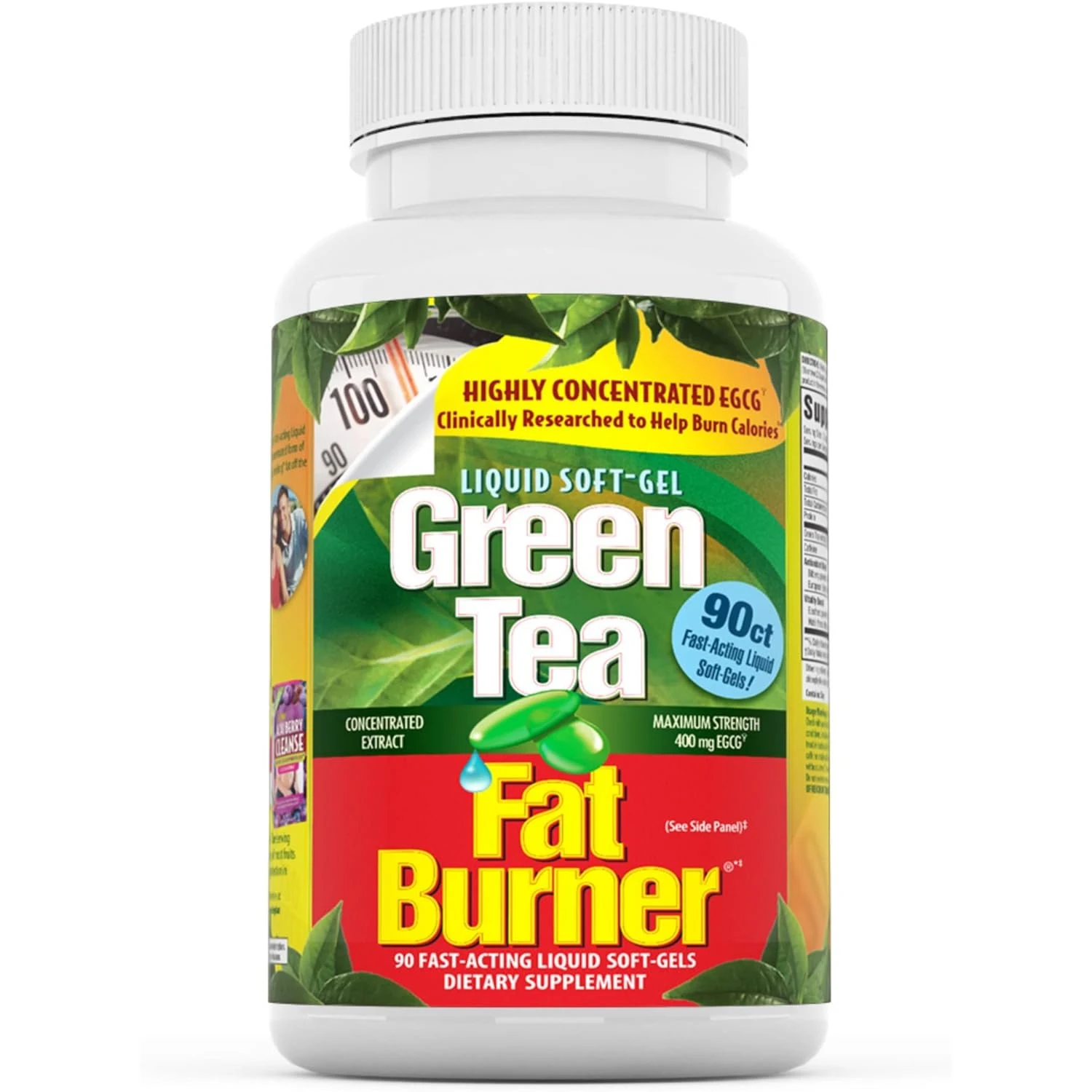 OEM Hot Sell Promote Digestion Slimness Supplements For Flat Belly Natural Green Tea Softgels Best Slim Capsules