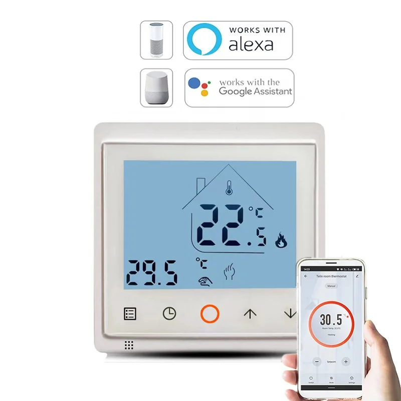 OEM Smart Wi-Fi Room Thermostat For floor heating system