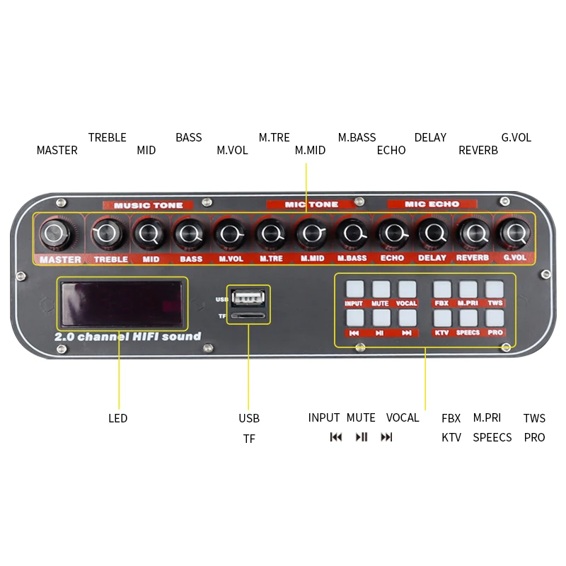 BM-777 Most Popular Dual 8 Inch Surround Sound Heavy Bass Wooden Portable Outdoor Wireless Speaker With MIC