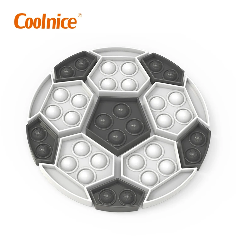 Новые патенты оптовая продажа игрушки-фиджеты гигантские пузырьки пайнер Детские Сенсорные игрушки футбольный