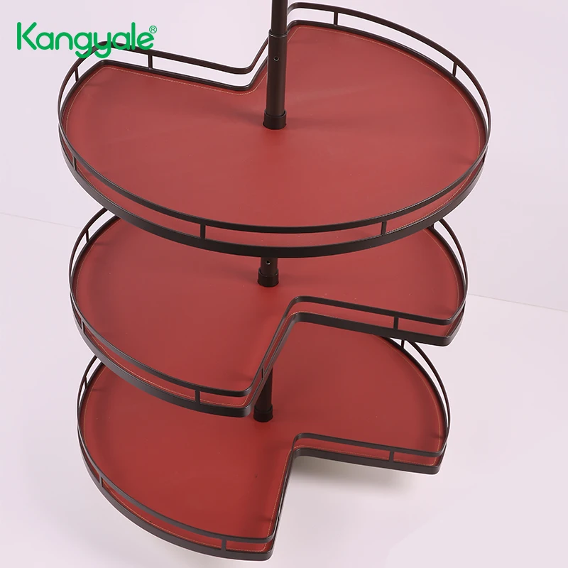 KANGYALE аксессуары для домашней мебели выдвижная кожаная корзина Нефритовая