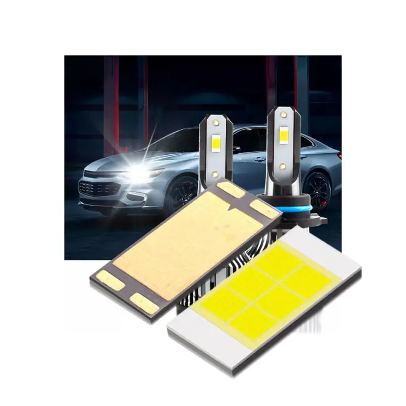 High Lumen 9V 12V Carlight 3570 1860 6000-6500K Cool white 10W 30W CSP Chips for carlight headlight