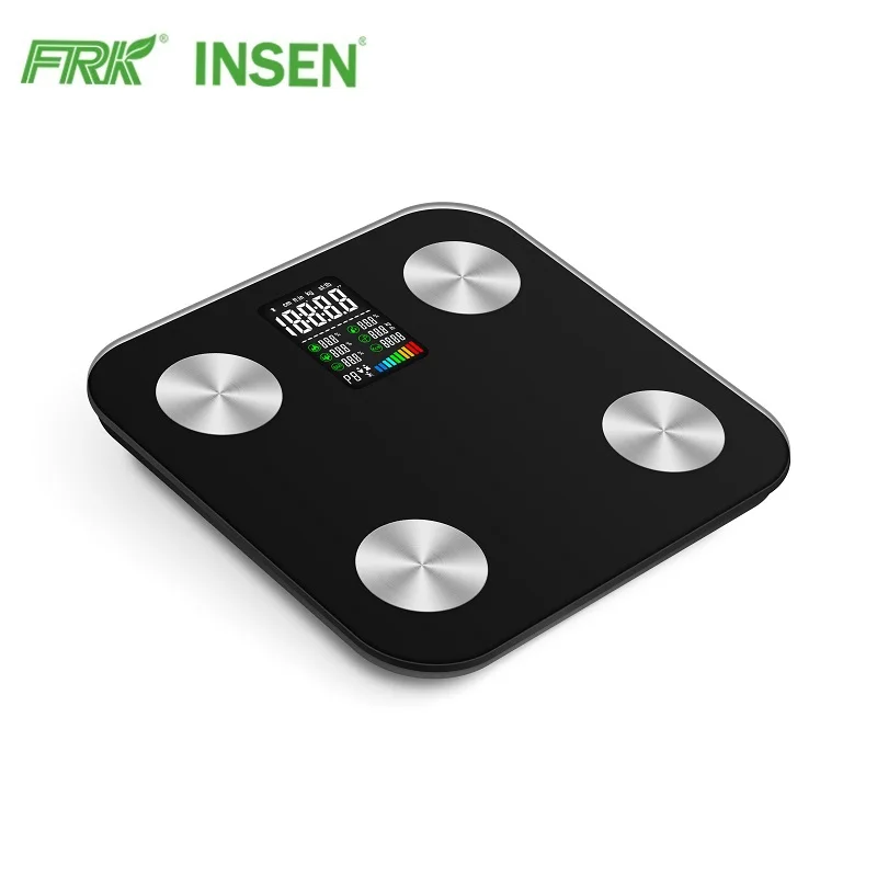 Customized Color Body Fat Scales Logo Digital Electronic Body Bathroom Analyzer Weighing Fat Scale