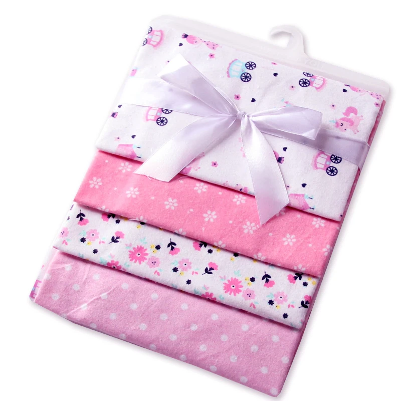 Baby blanket swaddle set for boy for girl soft cotton material