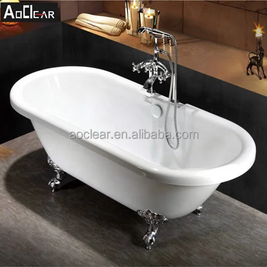 Golden antiqu heated soaking clawfoot tub feet other bath tubs freestanding bathtub