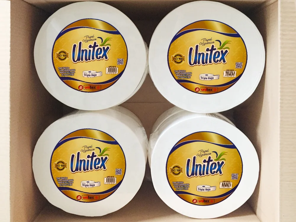 OEM туалетная бумага рулон бумаги машинной намотки 3 слоя Jumbo катушка ткани