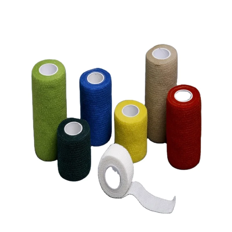 YD441A Popular hot-sale approved New Product self-adhesive elastic wrap cohesive bandage Horse Leg Bandage
