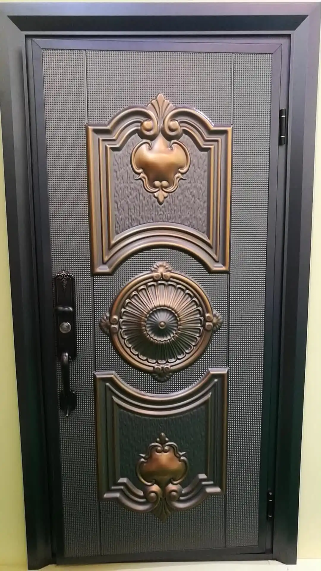 Modern Design High End Metal Doors Personal House Exterior Steel Doors Villa Main Gate Iron Entry Security Doors