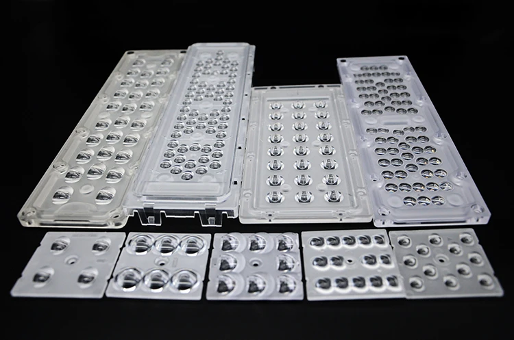 Manufacturer 75MM PMMA PC Plastic Optical LED Lens Indoor Retail Led Lenses Down Light Spot Light Track light lens TIR LED L