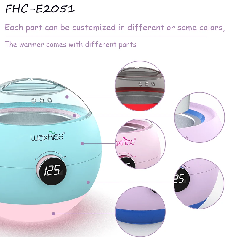 Hot Selling Wax Warmer Professional 500ml Electric Wax Heater Body Hair Removal Home Spa Waxing Products
