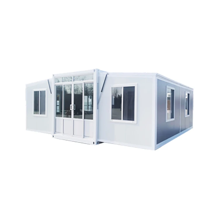 Prefabricated modular hotel luxury houses 40 feet shipping container home hotel with toilet office bathroom