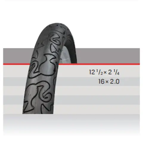 Bicycle Tire 12 1/2 X 1.95 / 2 1/4 Tyres for Bike Wholesale Factory Direct Hot Selling Tread High Quality