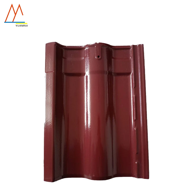 peacock blue color Chinese manufacture  clay roof tiles for sale