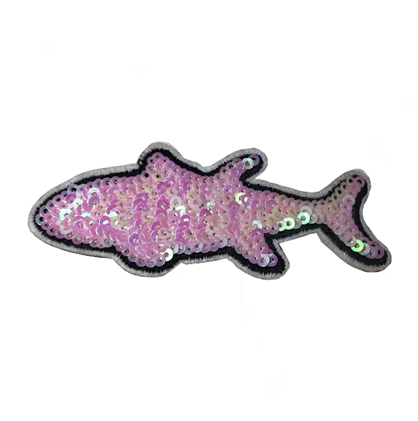 Hot Sale Professional Factory Custom Large Patches Embroidered design Sport Team Embroidered sequins Patches For Clothing