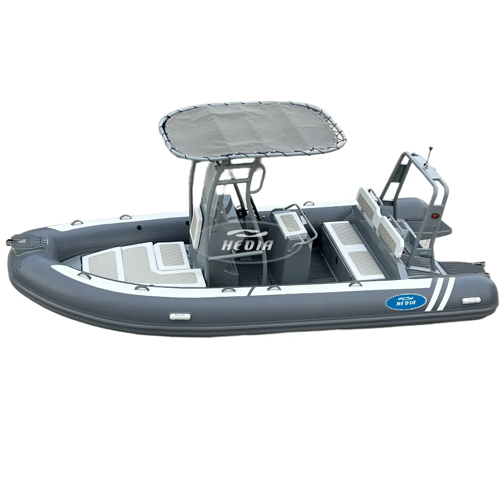 17ft rib hypalon inflatable boat for 6 person inflatable boat 530