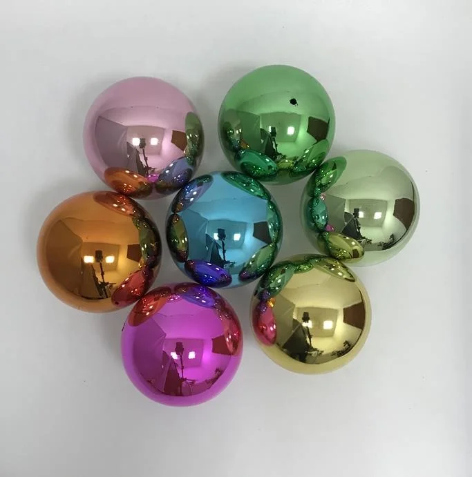 Маленькие металлические рождественские Бальные украшения вышитые бисером подвесные колокольчики с УФ-принтом для внутреннего декора поделок и на дереве