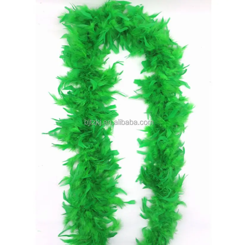 Wholesale Top Quality 50g Feather Marabou Fluffy Turkey Feather Boa For Party and Dress
