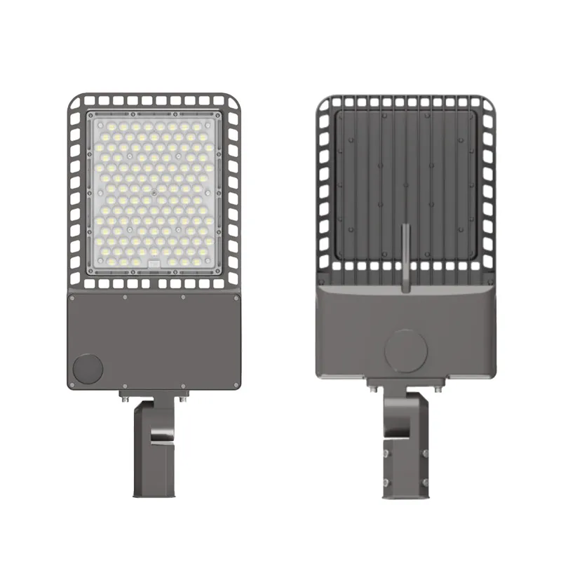 Die-Cast Aluminum Road Lighting 150w 200w 300w Shoebox LED Outdoor IP65 Parking Lot Street Light With Photocell Sensor