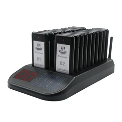 Daytech RP03 Hotels Food Truck Cafe Shop Clinic Bar Service Calling System Wireless Restaurant Pager System